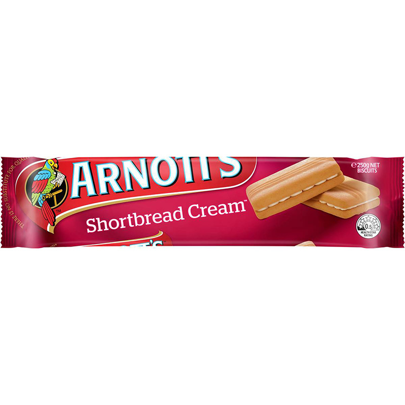 雅乐思饼干100%澳大利亚原装进口 酥脆饼干奶油夹心多口味|ms