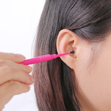 日本进口挖耳勺 成人儿童家用采耳工具采耳硅胶双头耳勺