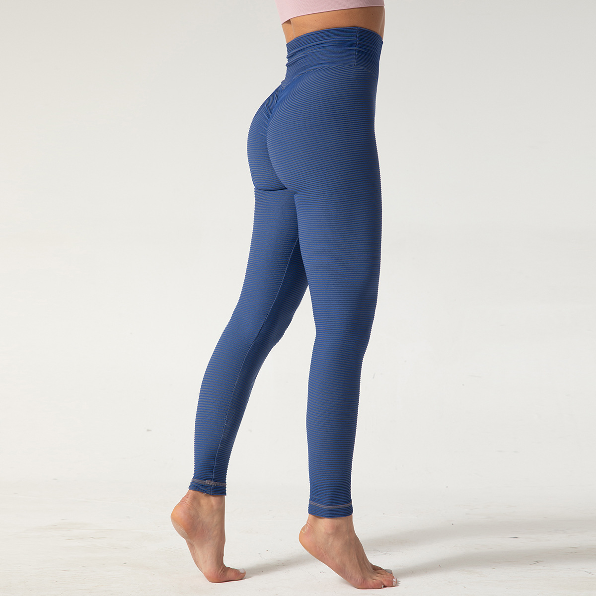 Seamless Striped Fitness Pants NSNS12244