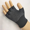 Black nylon pack suitable for men and women, thin gloves, fingerless