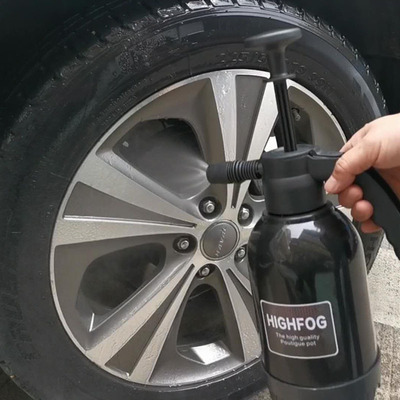 戴曼德2升四喷嘴耐酸碱喷壶洗车液机头水自洁素气压式浇花家用