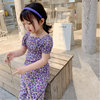 Set, long jacket, trousers, summer clothing, floral print, for 3-8 years old