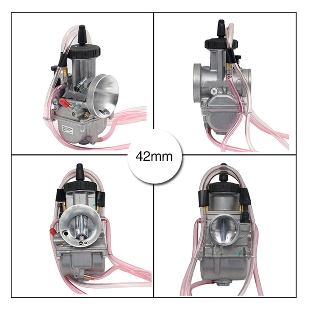 Atv Motorcycle Universal Carburetor Pwk33 35 34 36 38 40 42mm + Oil Nozzle Measuring Hole