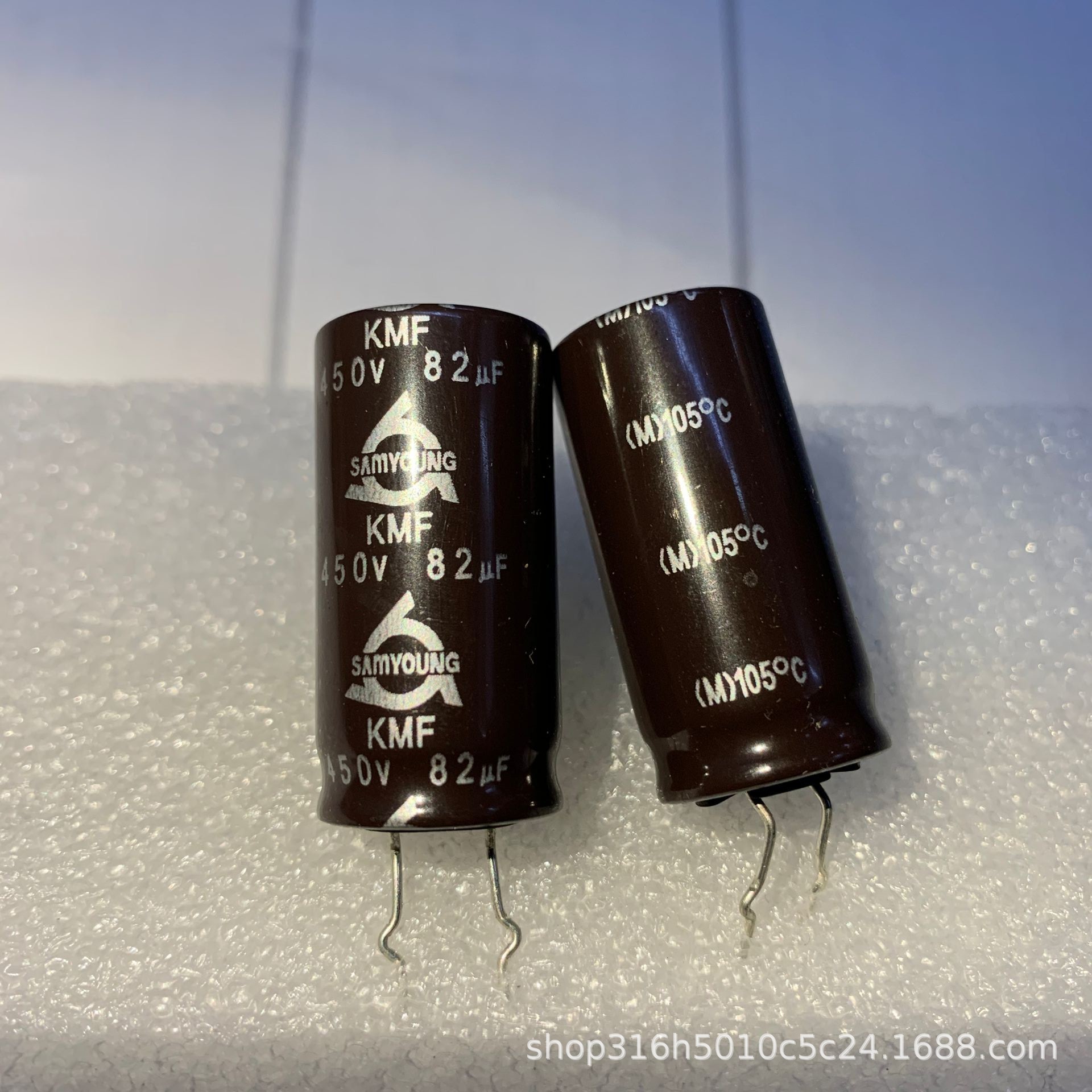 450V82UF 18*35MM  高频低阻KMF系列 长寿命品  三莹牌子电解电容