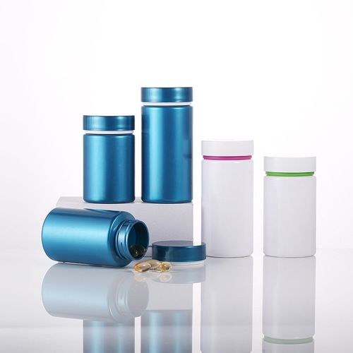 High-end 100ML PET plastic bottle for health care products, pharmaceutical packaging, calcium pills, capsules, original factory