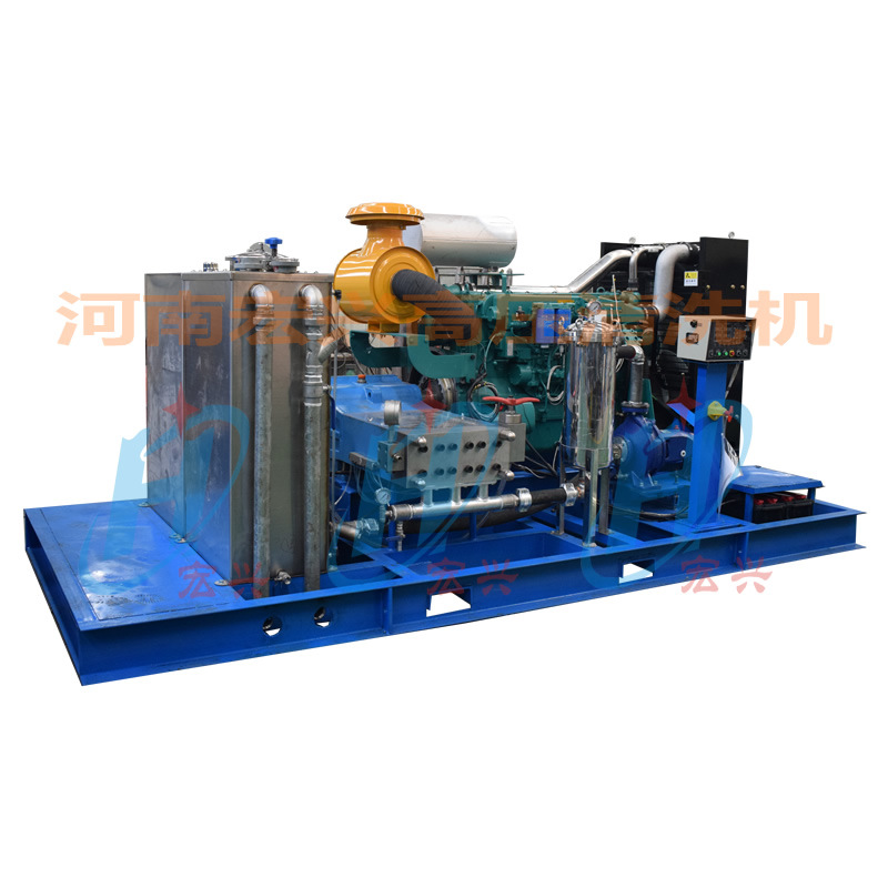 高速反光膜清洗机 郑州高速路标线机 打环氧漆标线高压水枪3025