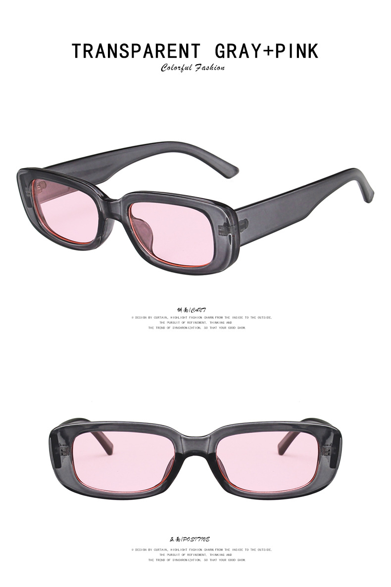 Elegant Hip-hop Retro Resin Square Full Frame Women's Sunglasses display picture 14