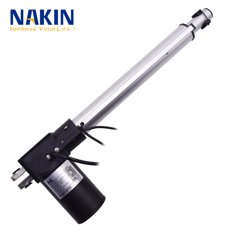 雷科厂家销旋转门百叶窗用24V直流 6000N电动推杆升降杆