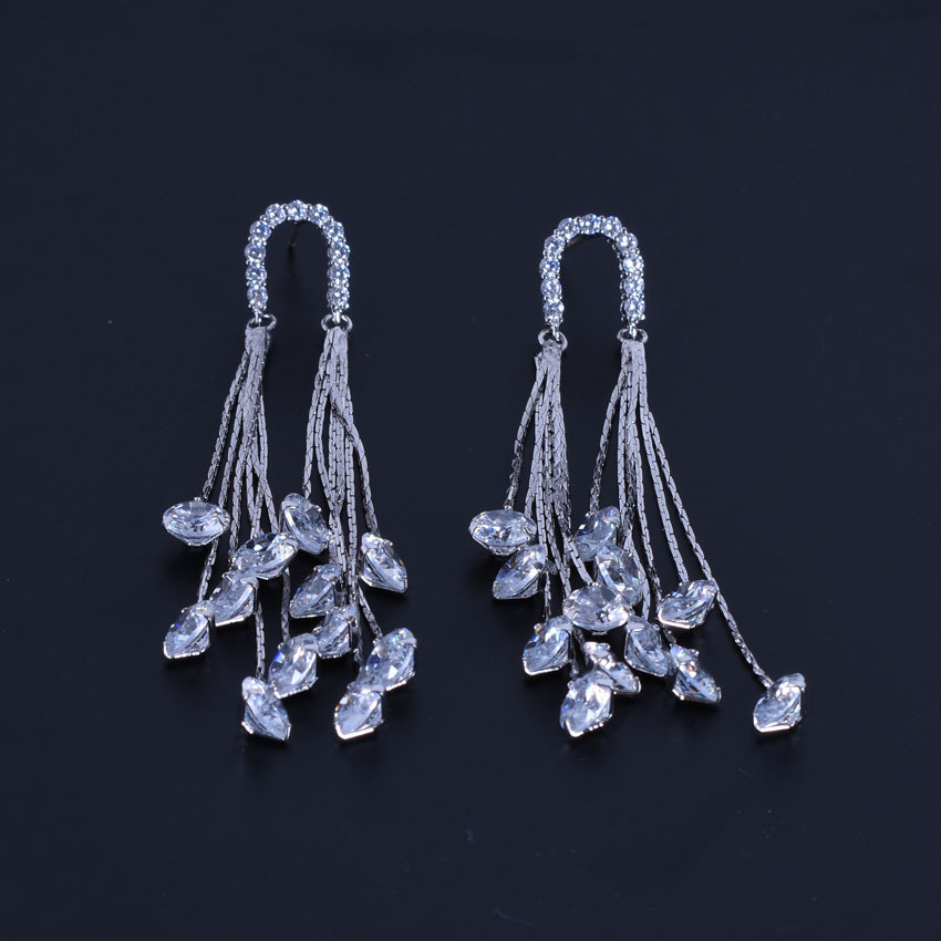 Long high-end earrings