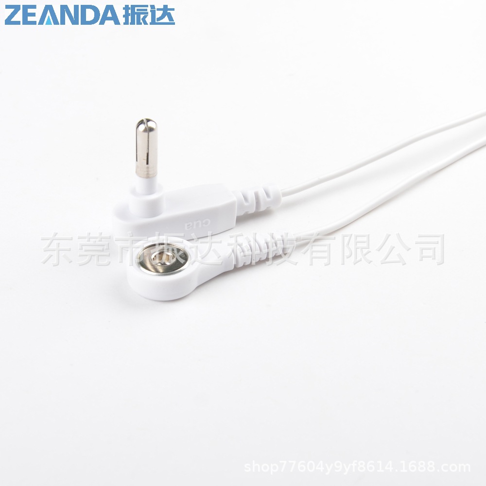 4.0十字槽香蕉头转4.0扣子线2