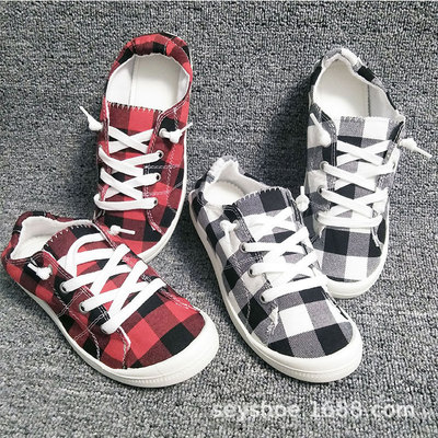 秋季新款鞋子女学生平底一脚蹬懒人鞋大码休闲百搭舒适防滑布鞋女