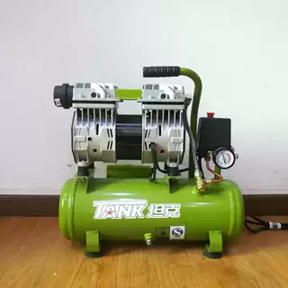 坦克空压机工业级30L小型空气压缩机充气无油静音泵喷漆气泵木工