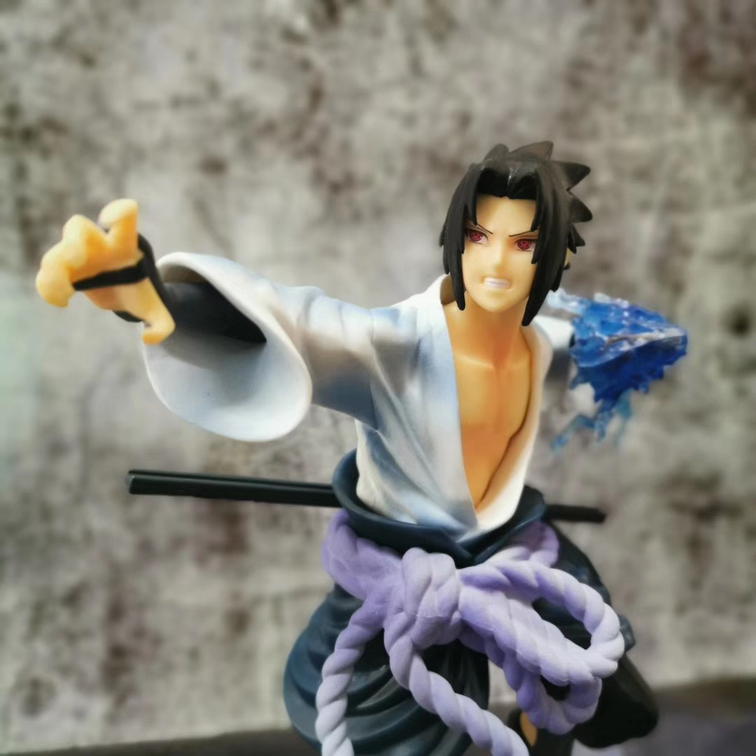 Anime Naruto Shippuden Sasuke Uchiha 7 8 Action Figures Toy Ebay