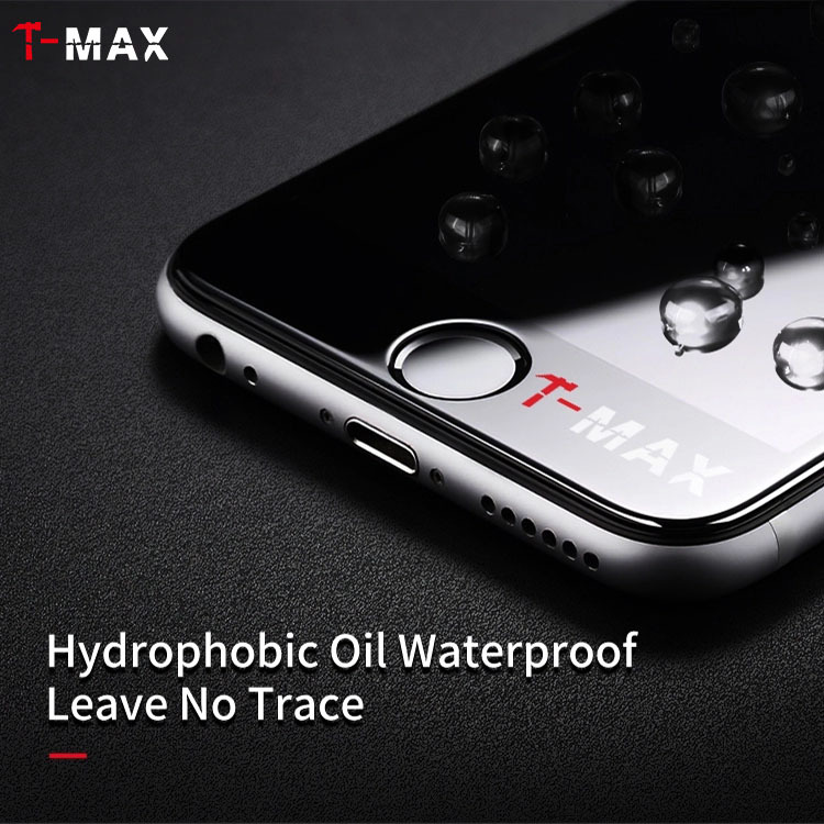 T-MAX factory direct iphone se2 tempered film for iphone 9 color shadow on off logo