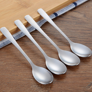 304 stainless steel spoon seasoning spoon seasoning spoon spoon coffee spoon small spoon kitchen supplies tableware logo printing