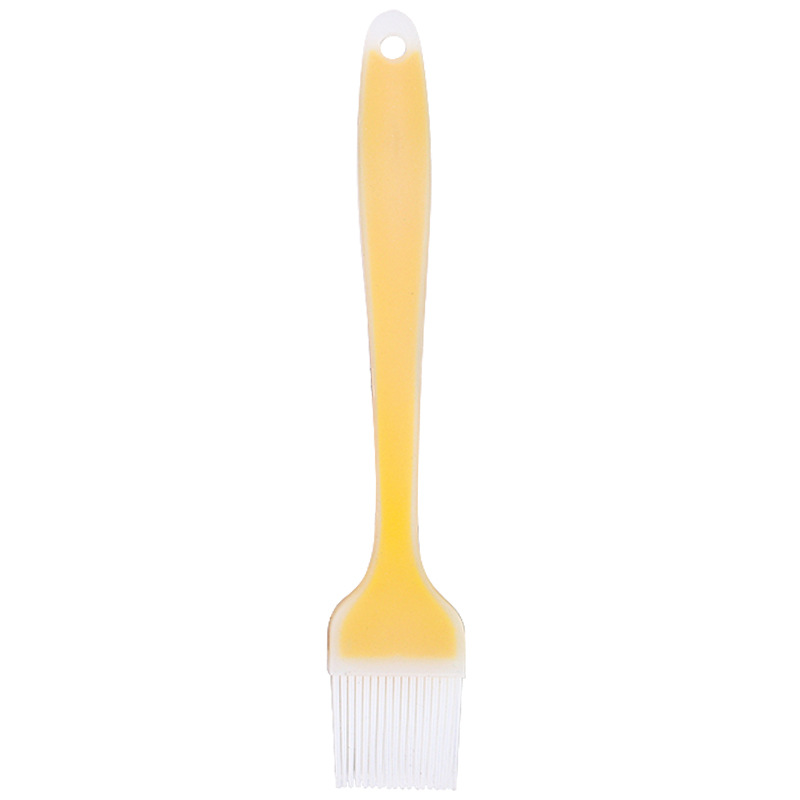 대형 반투명 그릴 브러시 노란색