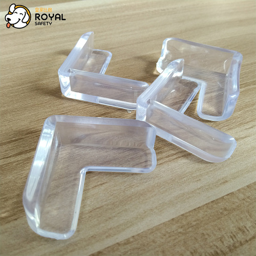Cardboard Absorptive Packaging L-shaped Children's Transparent Anti-Collision Corner Thick Table Corner Cover Baby Table Coffee Table Glass Corner Protection