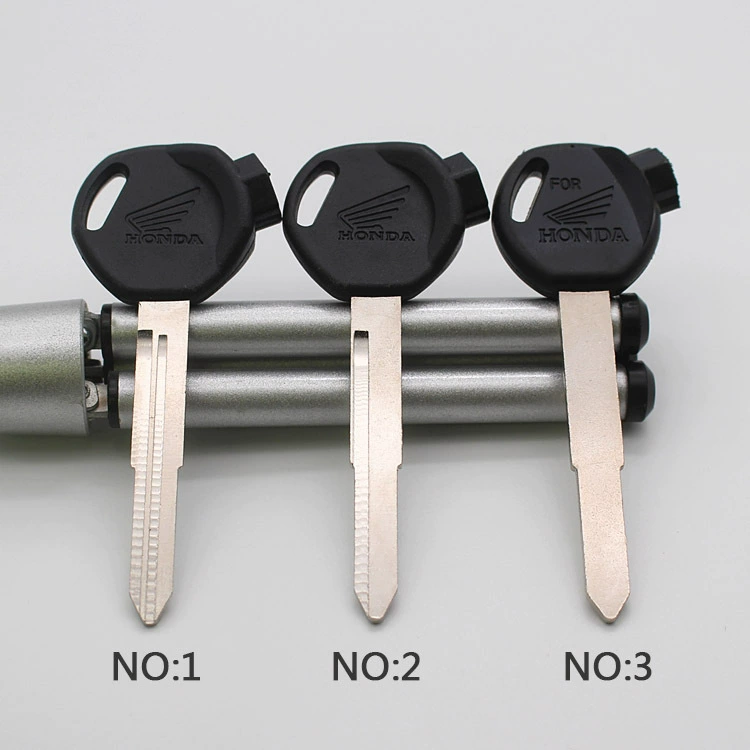 Ключ от мотоцикла Wuyang Honda подходит для скутера Suzuki Kawasaki Qianjiang, Противоугонный ключ для электромобиля