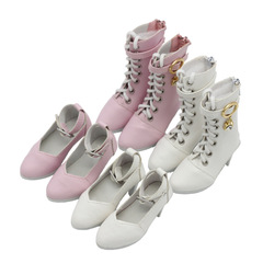 60厘米葉芭芘羅麗娃娃尖頭高跟鞋子3分BJD蘿麗冰公主娃娃高跟靴子