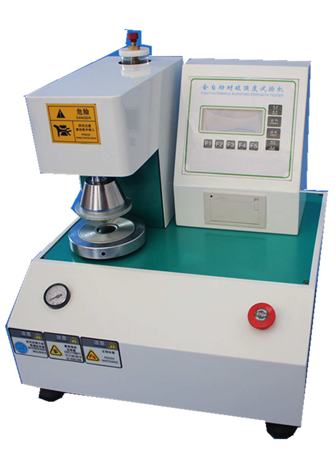 全自动破裂强度试验机 淇竣破裂强度试验机 纸箱耐破强度试验机