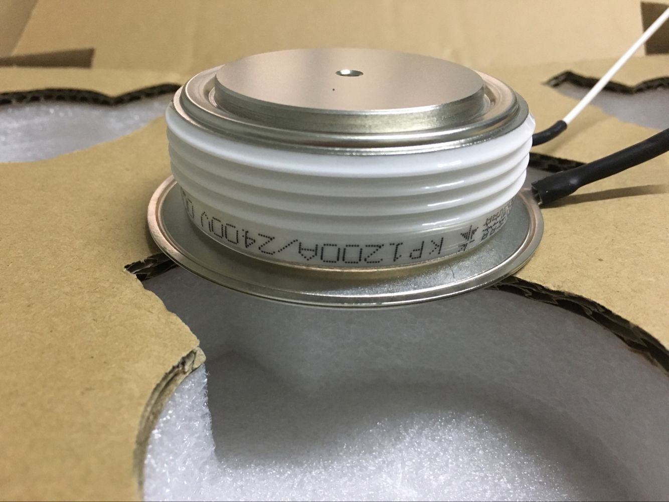 可控硅晶闸管KP1200A2400V凸型 平板式 软启动专用晶正牌