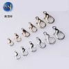 high-grade Rack Kirsite colour Lobster clasp chain Metal Dog buckle Key buckle customized Luggage hardware