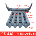 厂家直销 仿古小青瓦灰瓦古建四合院装饰瓦片屋顶瓦徽派瓦寺庙瓦