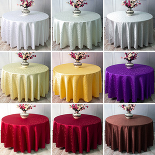 Hotel Tablecloth, Hotel Tablecloth, Hotel Tablecloth, Hotel Round Tablecloth, Tablecloth, Jacquard Tablecloth, Double Hook, Single Hook