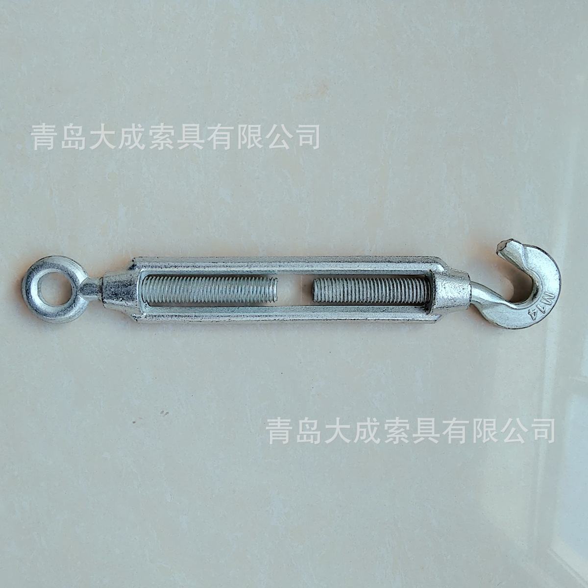 钩圈型玛钢蹲锻花兰玛钢花兰钩眼型国标花兰螺丝国标螺旋扣模锻钩