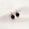 Earrings from pearl, silver needle, fashionable jewelry, accessory, Korean style, silver 925 sample, wholesale