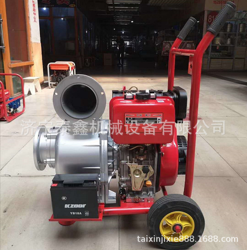 大流量汽油抽水泵 4寸柴油自吸泵 低油耗农业抽水泵批量供应