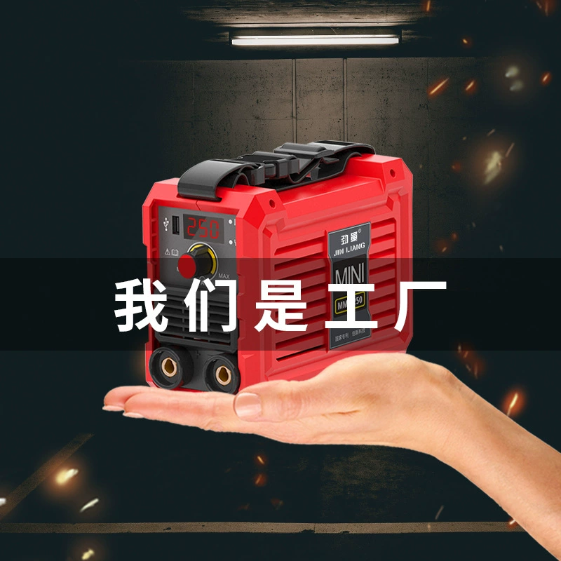 Energizer Сварочный аппарат Бытовой мини MMA-250 Инвертор постоянного тока Портативный 220 В Европейский и американский Маленький портативный Вся медь
