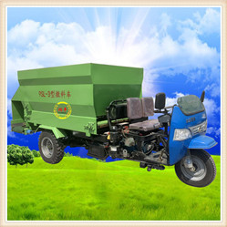 湘潭加厚板材撒料车 奶牛饲养喂料车