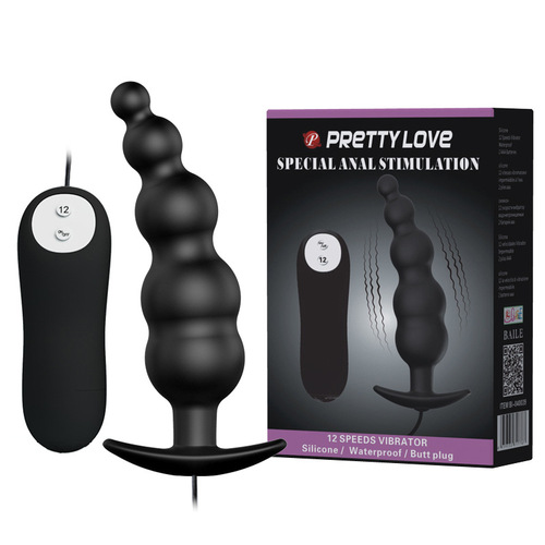 Baile Patila Vibrating Back Court 12 Frequency Vibrating Waterproof Silicone Adult Products 40039