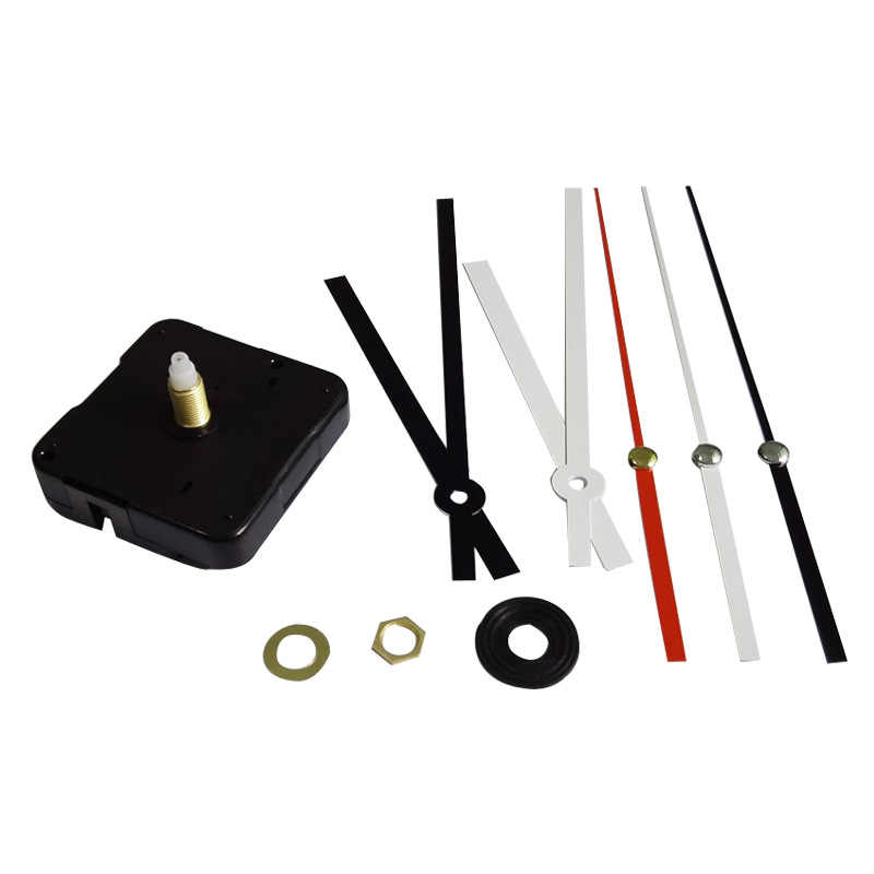 Cross border Mute Quartz Movement DIY scanning clocks and watches Movement +Metal 5 color