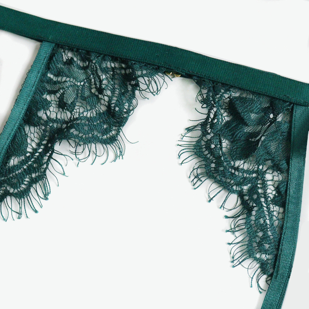 women's new sexy lace three-piece underwear NSYO8654