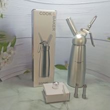 500ml铝盖奶油枪发泡器蛋糕烘焙工具咖啡裱花枪虹吸瓶多色可选