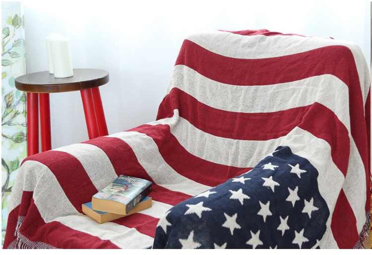 Dulcis Cotton Throw Blanket Spread Out