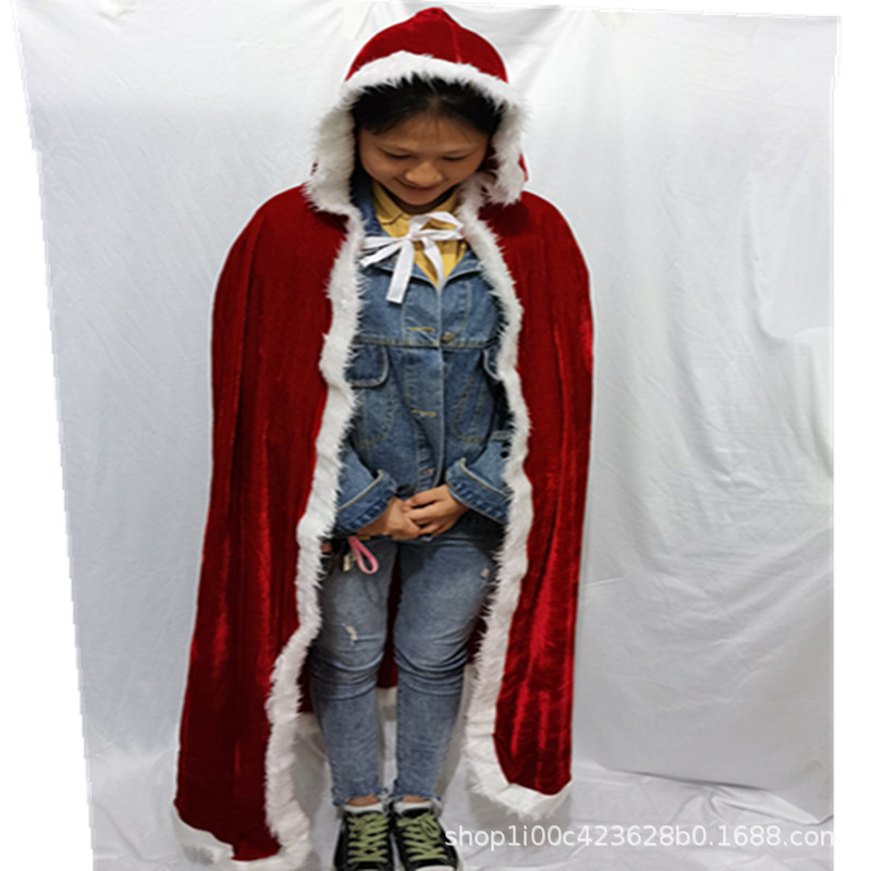 Christmas Cape Dance Christmas adult children Cape gules sexy Cape Europe and America Boutique Cape Clothes & Accessories