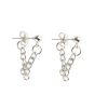 Silver needle, accessory, earrings, silver 925 sample, wholesale, simple and elegant design, Japanese and Korean, custom made