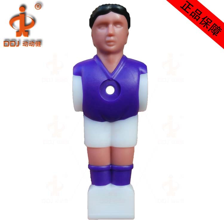 5529人形公仔包胶-紫衣1