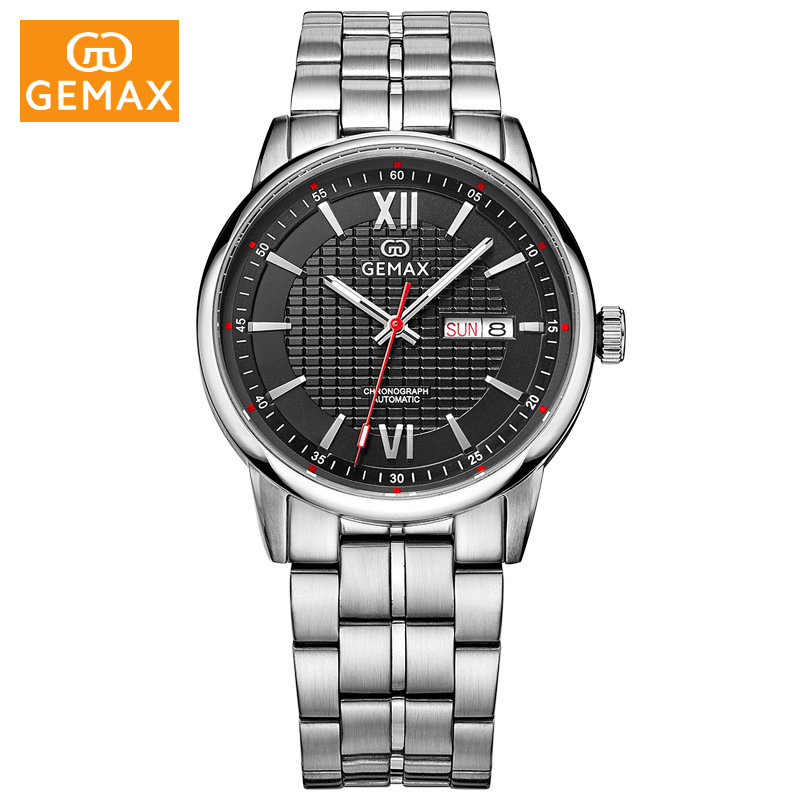 [Special offer] GEMAX men's automatic mechanical watch waterproof luminous calendar MX2119
