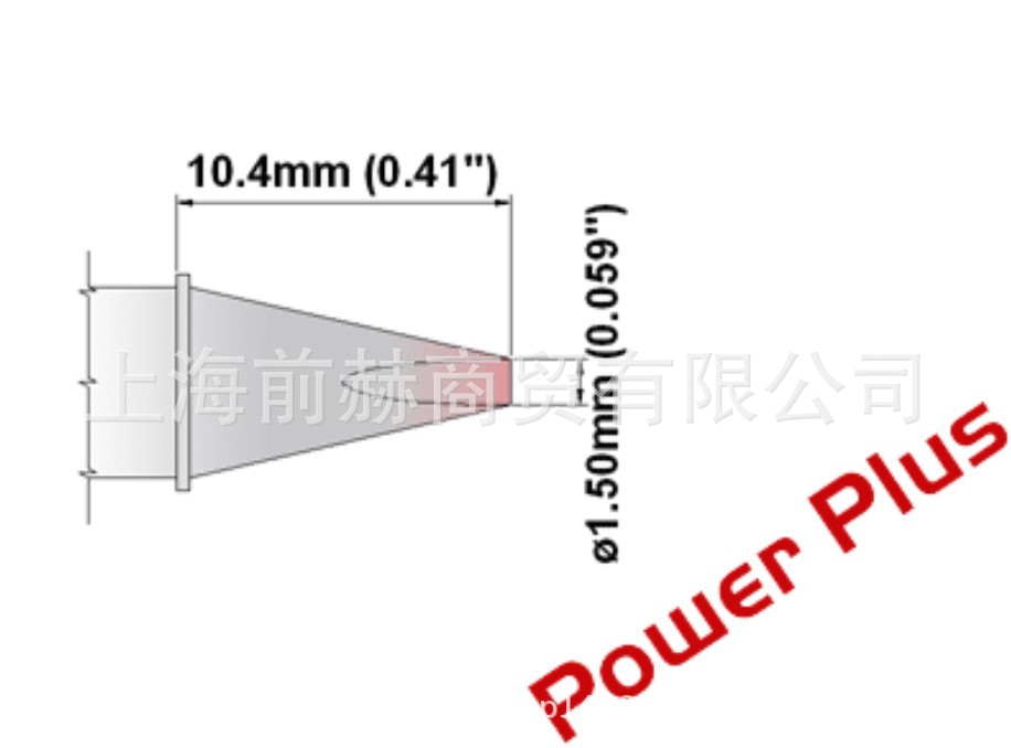 THERMALTRONICS 热魔 M6CH177H 凿型烙铁头