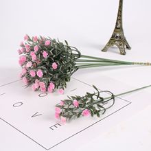 可剪切 插小盆栽 小单支满天星 欧式仿真花加粉满天星  香皂花