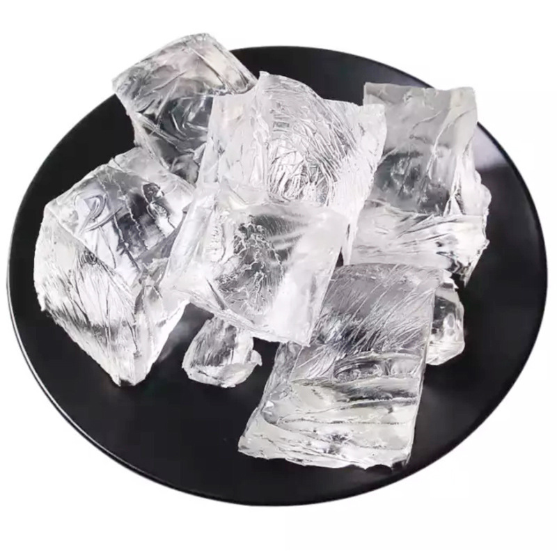 Transparent jelly wax candle DIY handmade candle crystal candle kneading music raw material soft and hard Jelly Wax