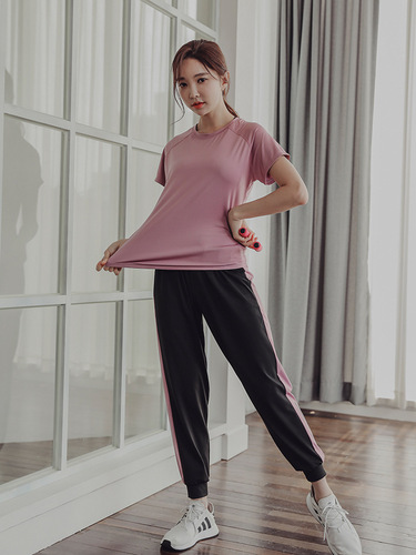 Plus-size yoga set for women, long-sleeved loose-fitting slimming set for plus-size women, autumn and winter quick-drying running and exercise fitness set