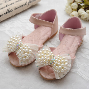 ���n�¿�Ůͯ����Ь��������Y��ЬŮͯЬgirls flower sandals
