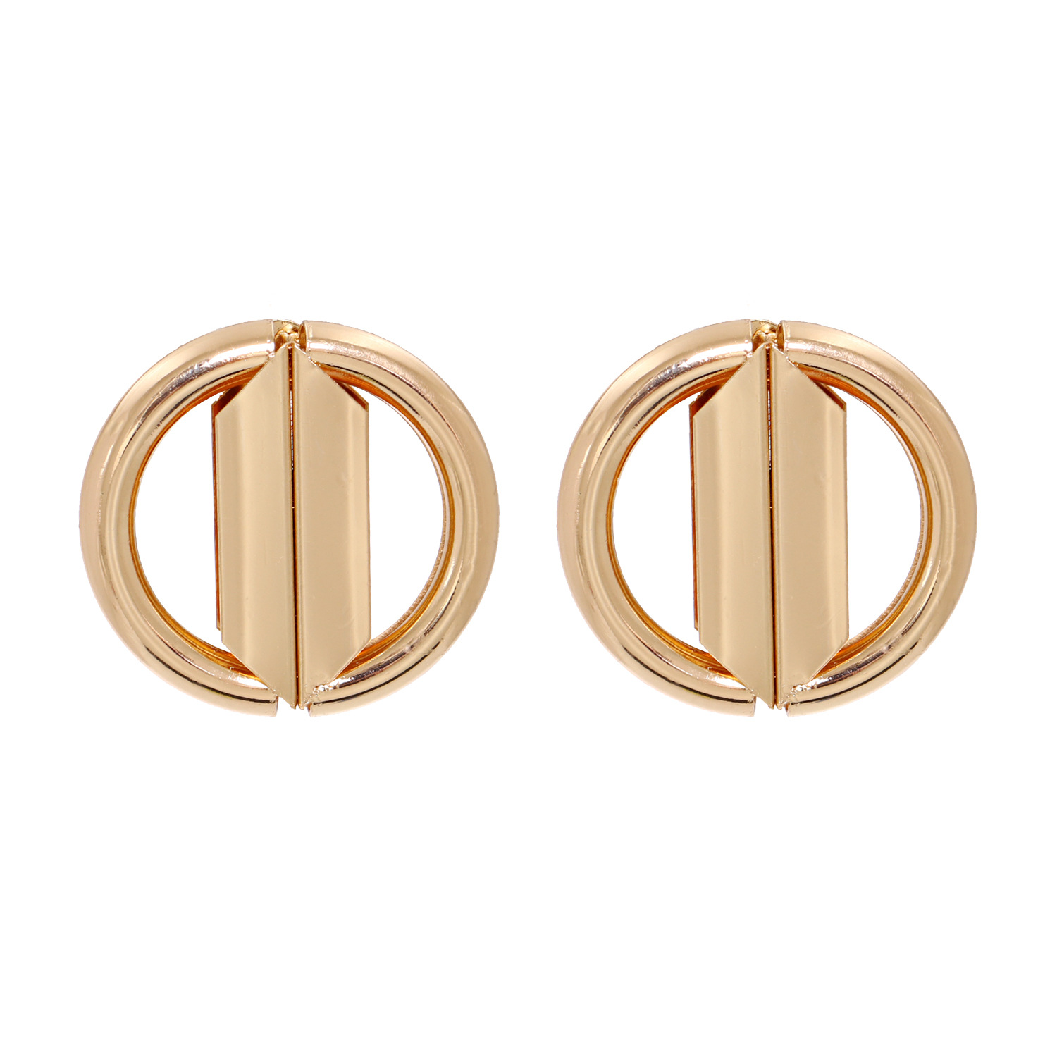 Simple Geometric Alloy Earrings Wholesale display picture 5