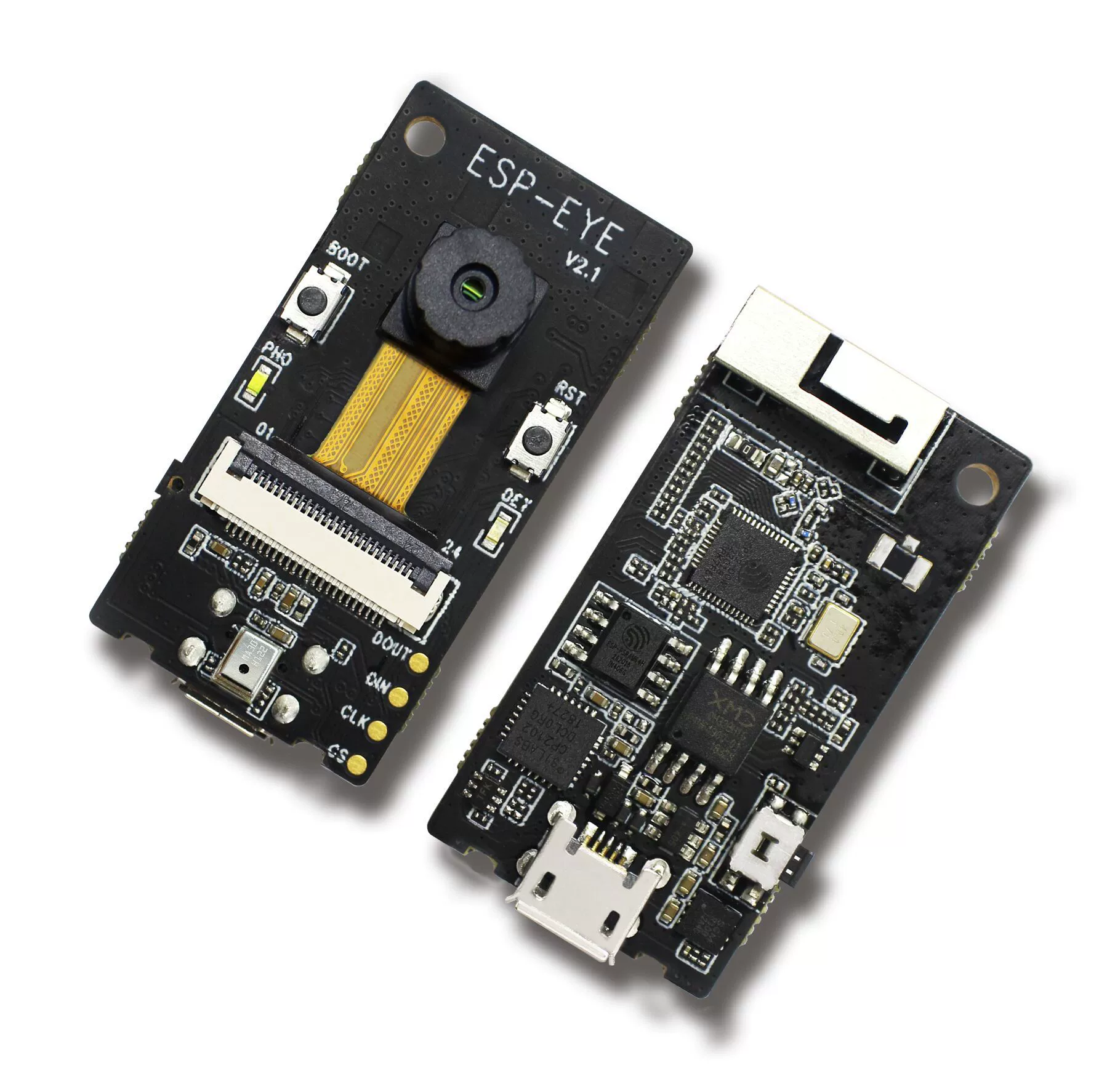 Плата разработки ESP-EYE на ESP32 с распознаванием изображений на основе ИИ