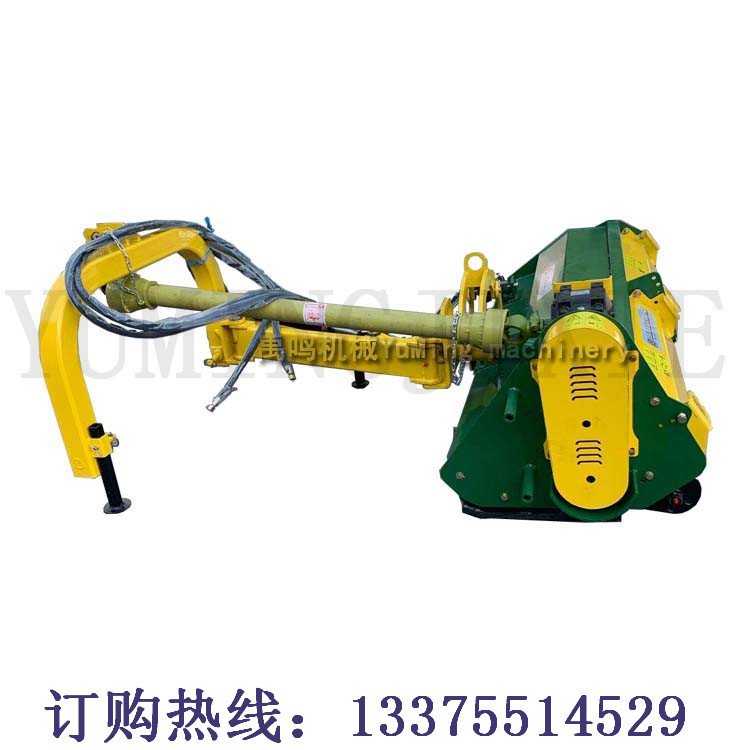 厂家供应带液压的秸秆粉碎还田机 侧挂式打草机 秸秆粉碎修剪